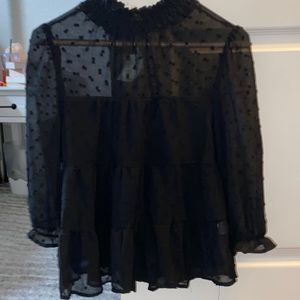 See-through dress shirt